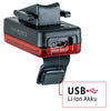 Vdo eco light rot rl plus usb rücklicht li-on batterie+bremslicht an aus