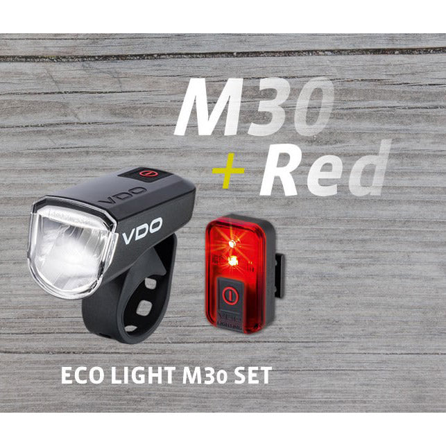 Beleuchtungsset VDO Eco Light M30 USB + RED USB