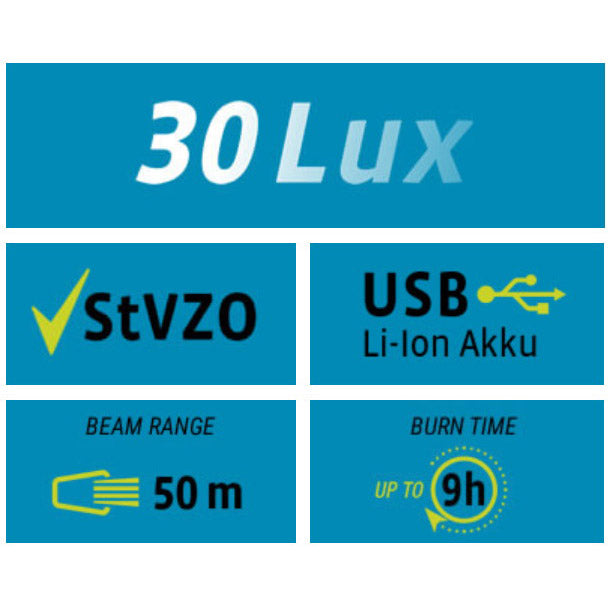 Beleuchtungsset VDO Eco Light M30 USB + RED USB