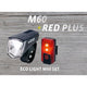 Beleuchtungsset VDO Eco Light M60 USB + RED PLUS USB