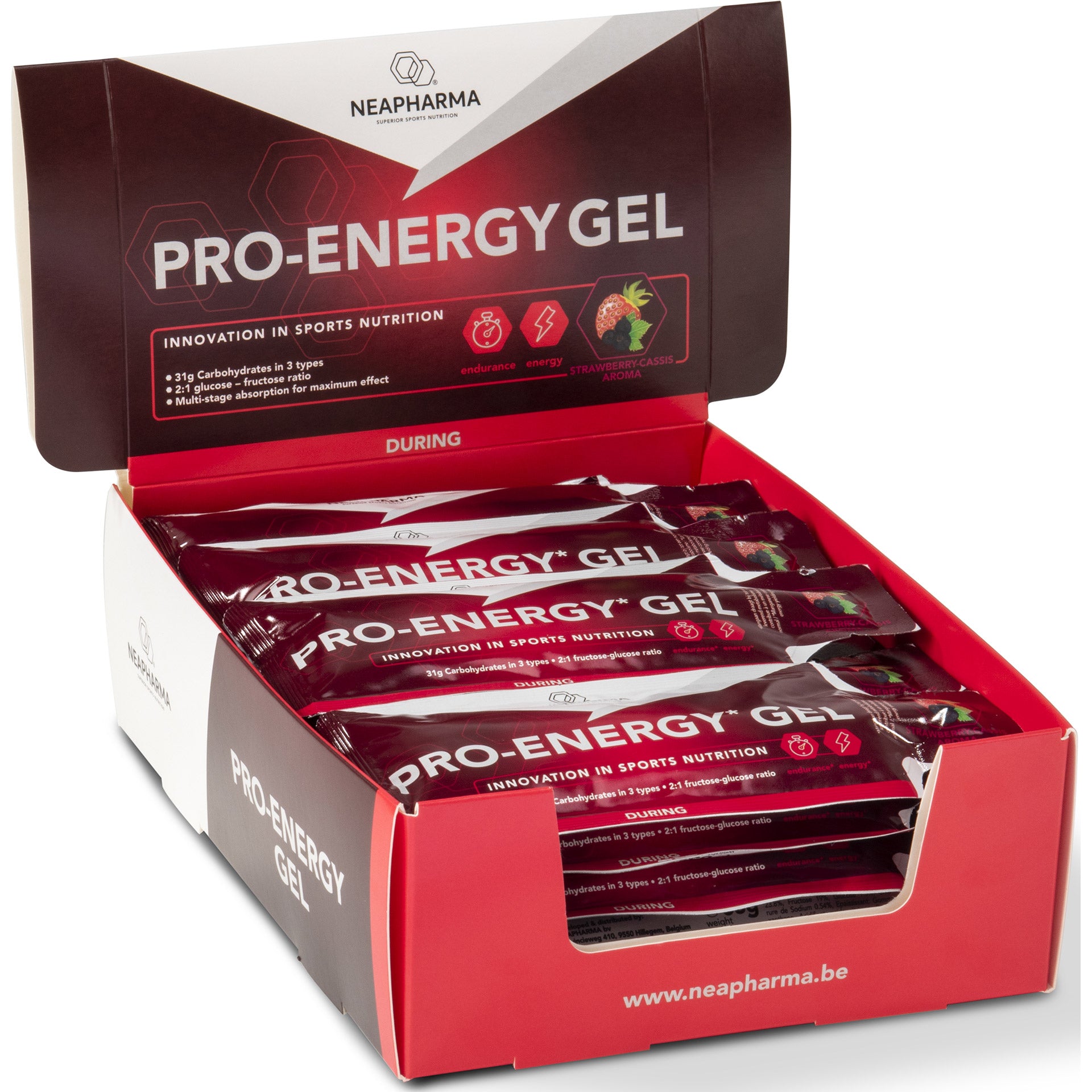 Neapharma Pro Energy Gel Display (25 Stück)