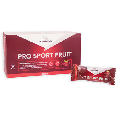 Neapharma Neapharma Riegel Sport Fruit Himbeere Schachtel mit 15 Riegeln