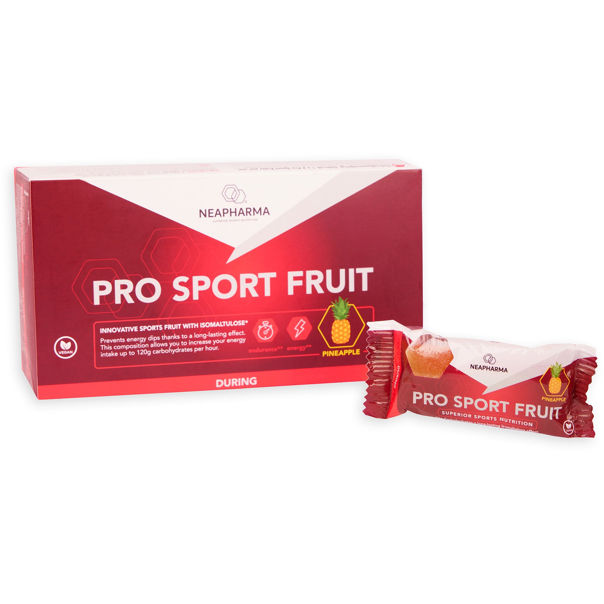 Neafarmma Neafarmma Reep Sport Obst Ananas Box mit 15 Bars