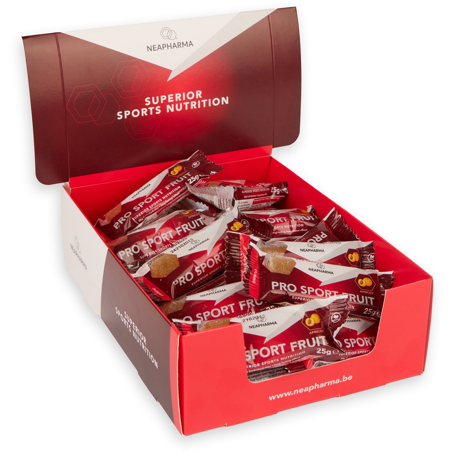 NeaPharma Neafarma Reep Sport Fruit ApricoT Display (40.)