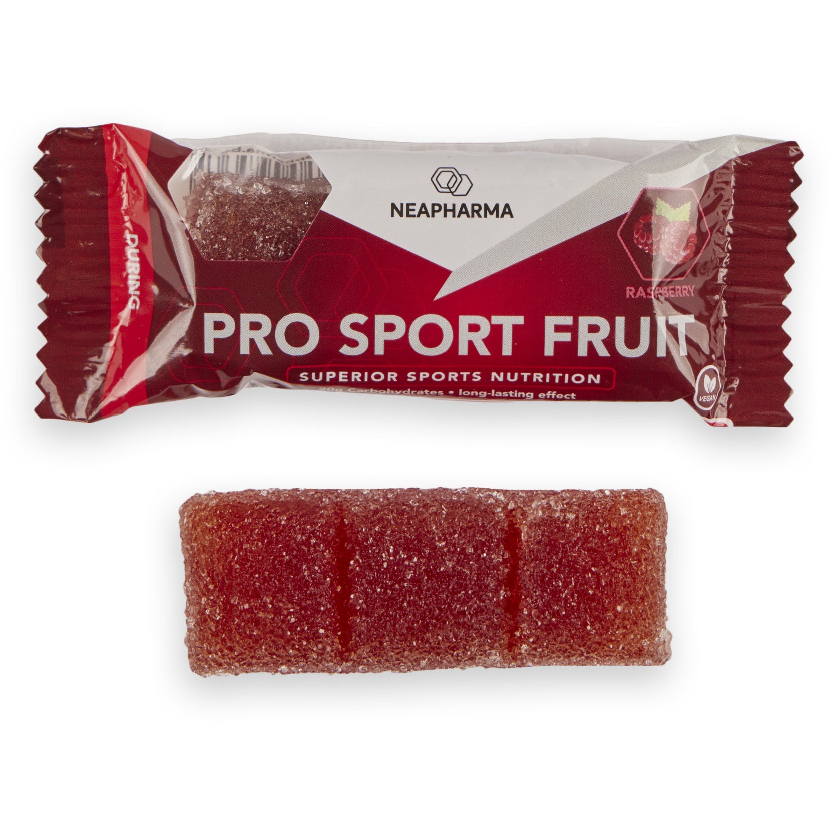 NeaPharma Neafarma Reep Sport Fruit Himbeer Display (40.)