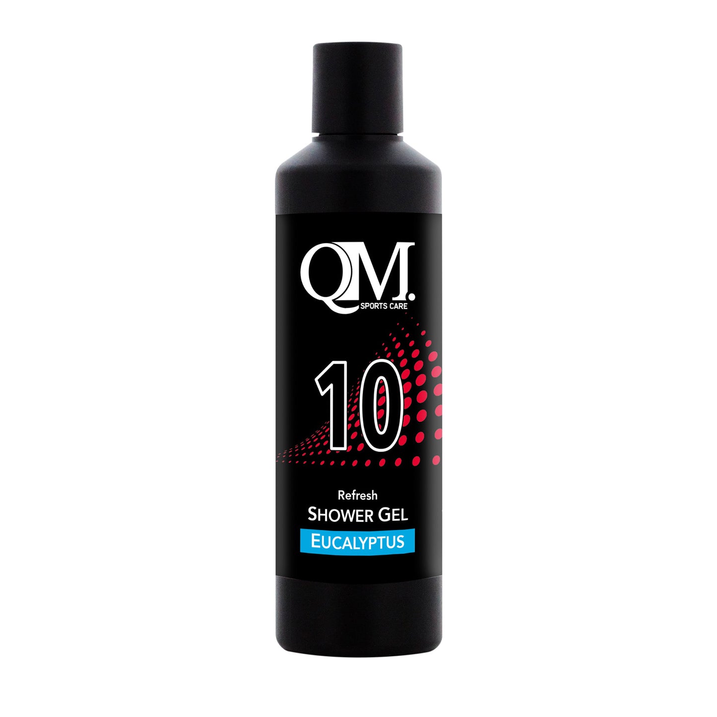 QM Sportversorgung QM Sportscare 10 Flasche 200ml Duschgel Fresh Eucalyptus