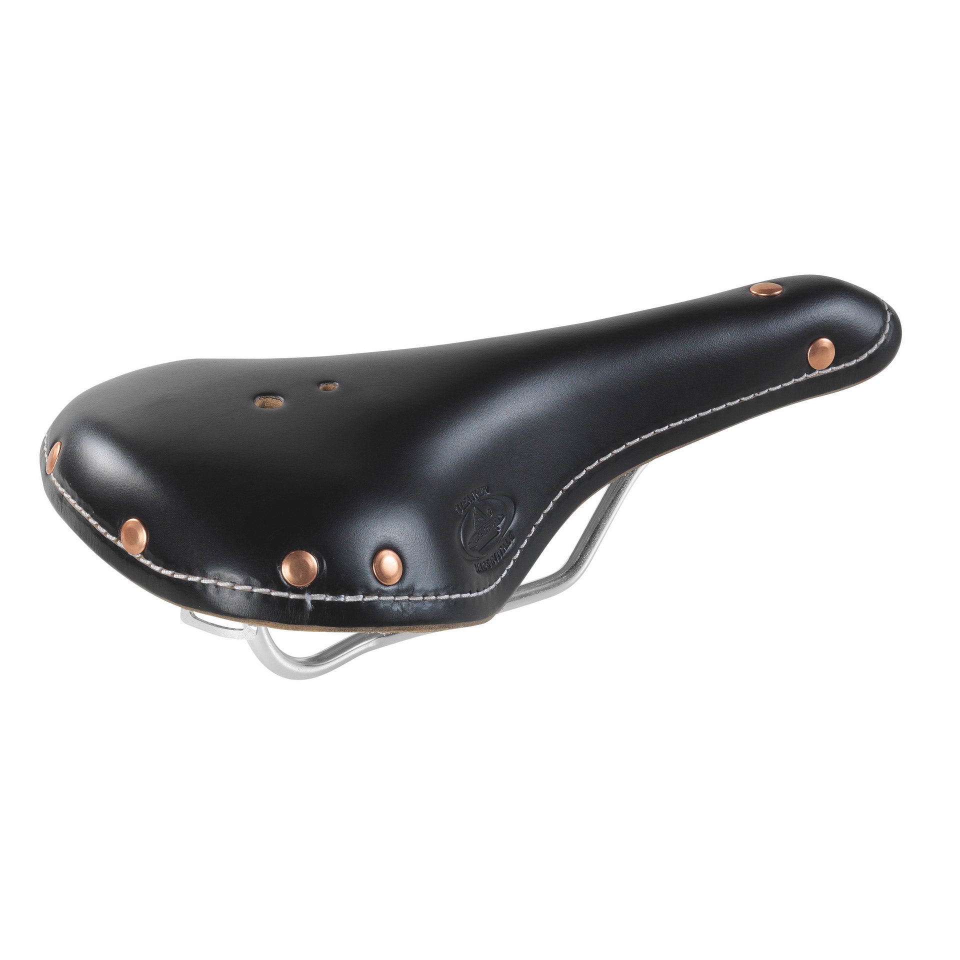 Selle Monte Grappa Sattel alte Grenzen Sport Leder schwarz