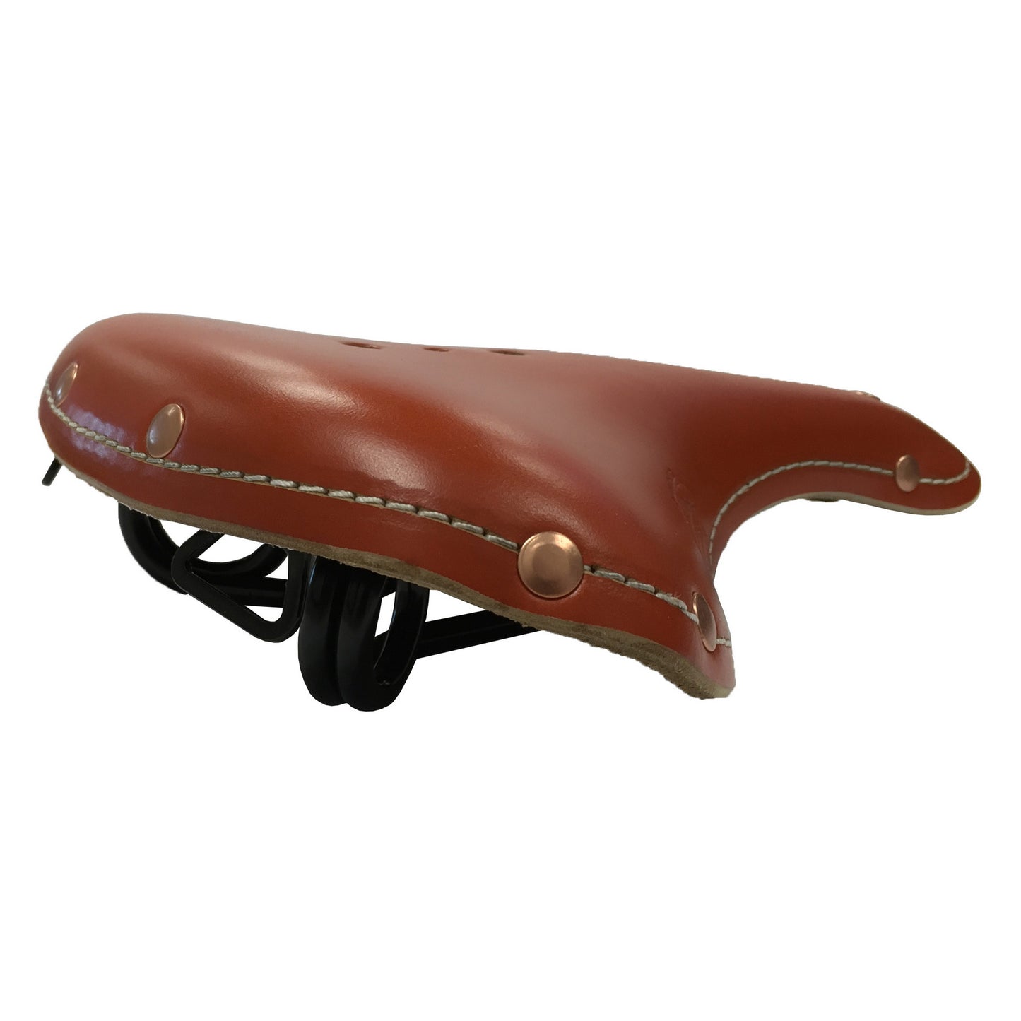 Selle Monte Grappa Sattel alte Grenzen Leder Cognac