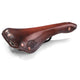 Monte Grappa Sattel Feder schmal Charleston Sport Leder D-braun