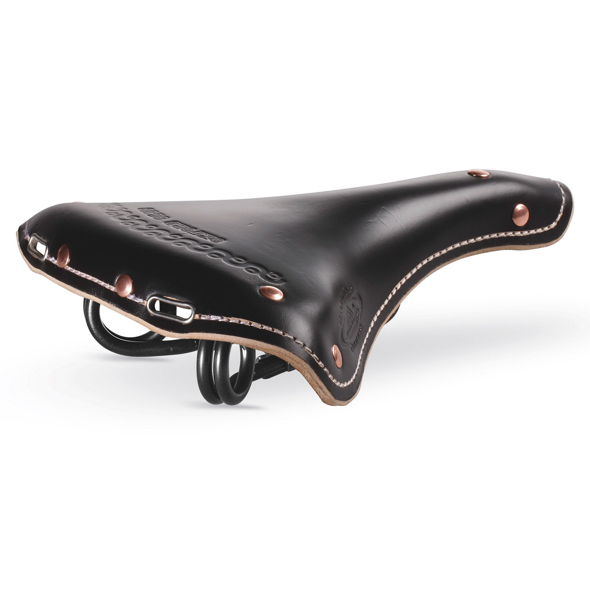 Selle Monte Grappa Sattel Oxford Club Sport Leder schwarz