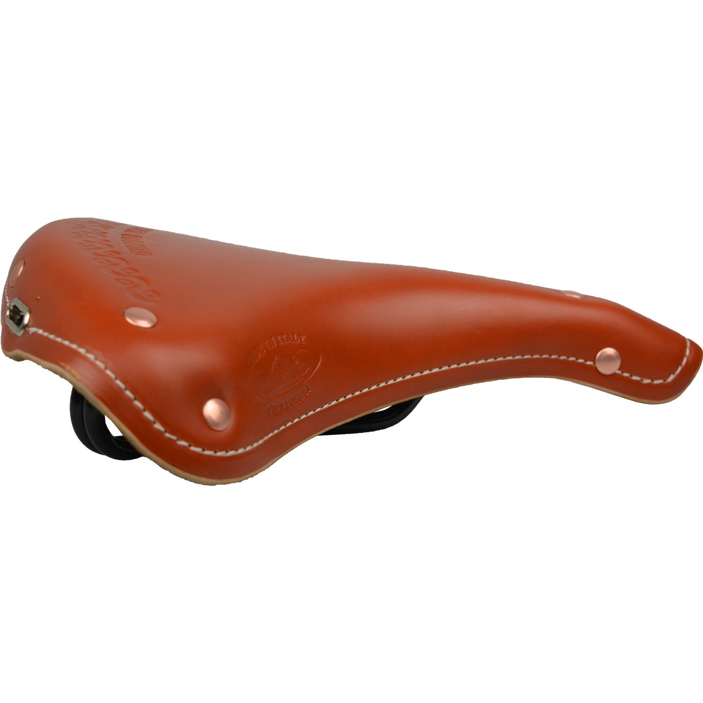 Selle Monte Grappa Sattel Oxford Club Sport Leder Cognac