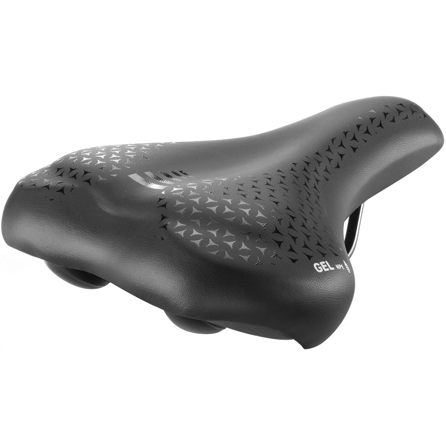 Selle Monte Grappa Sattel ASOLA 6200 Gel Steel Rail Schwarz