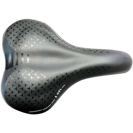 Selle Monte Grappa Sattel ASOLA 6200 Gel Steel Rail Schwarz