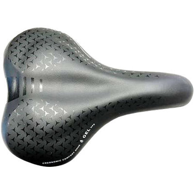 Selle Monte Grappa Sattel ASOLA 6200 Gel Steel Rail Schwarz