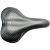 Selle Monte Grappa Sattel Aola 6200 Gel plus Elastomeer Rail Schwarz