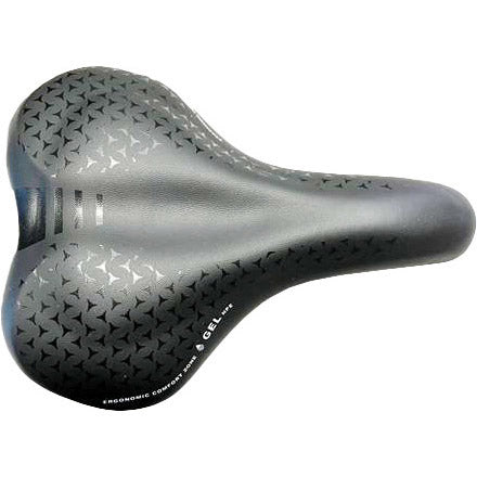 Selle Monte Grappa Sattel Aola 6200 Gel plus Elastomeer Rail Schwarz