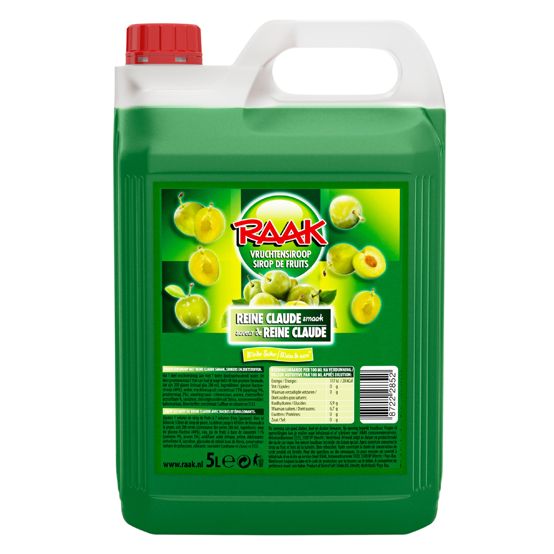 Touch reiner Claude-Sirup (5 Liter)