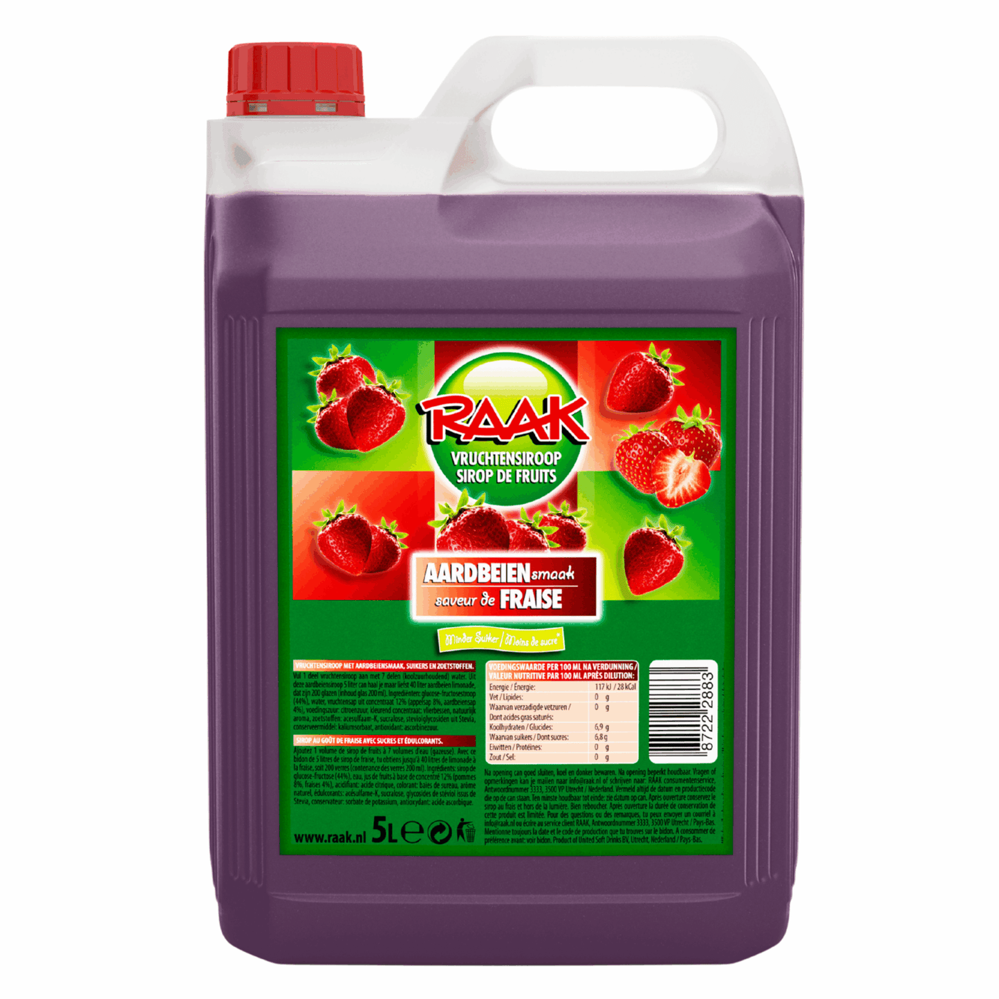 Touch Fruchtsirup Erdbeeren (5 Liter)