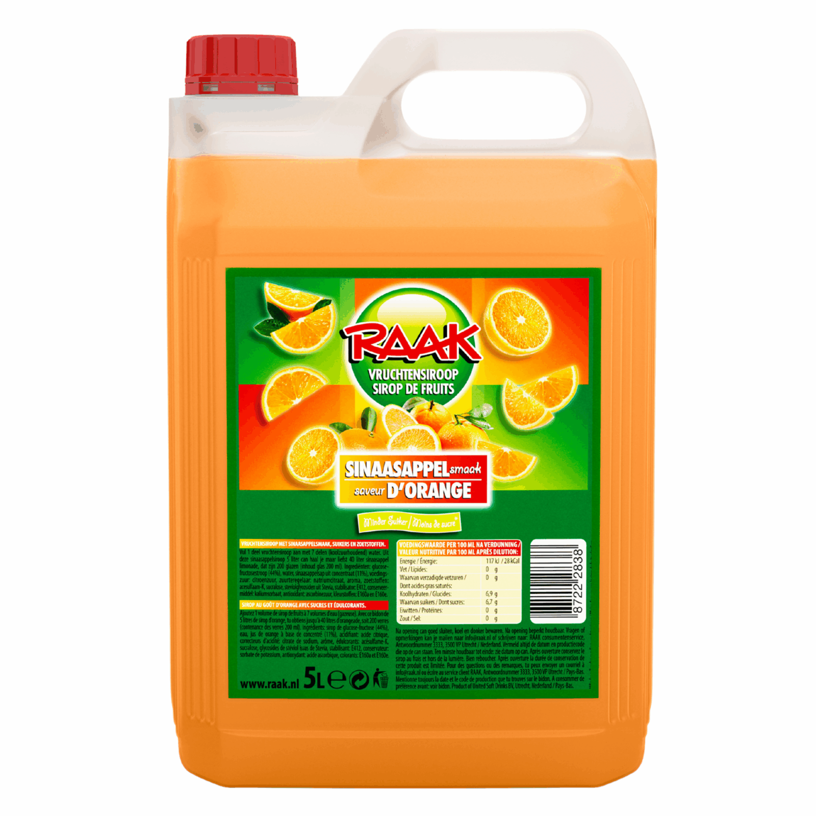 Touch Fruchtsirup Orange (5 Liter)