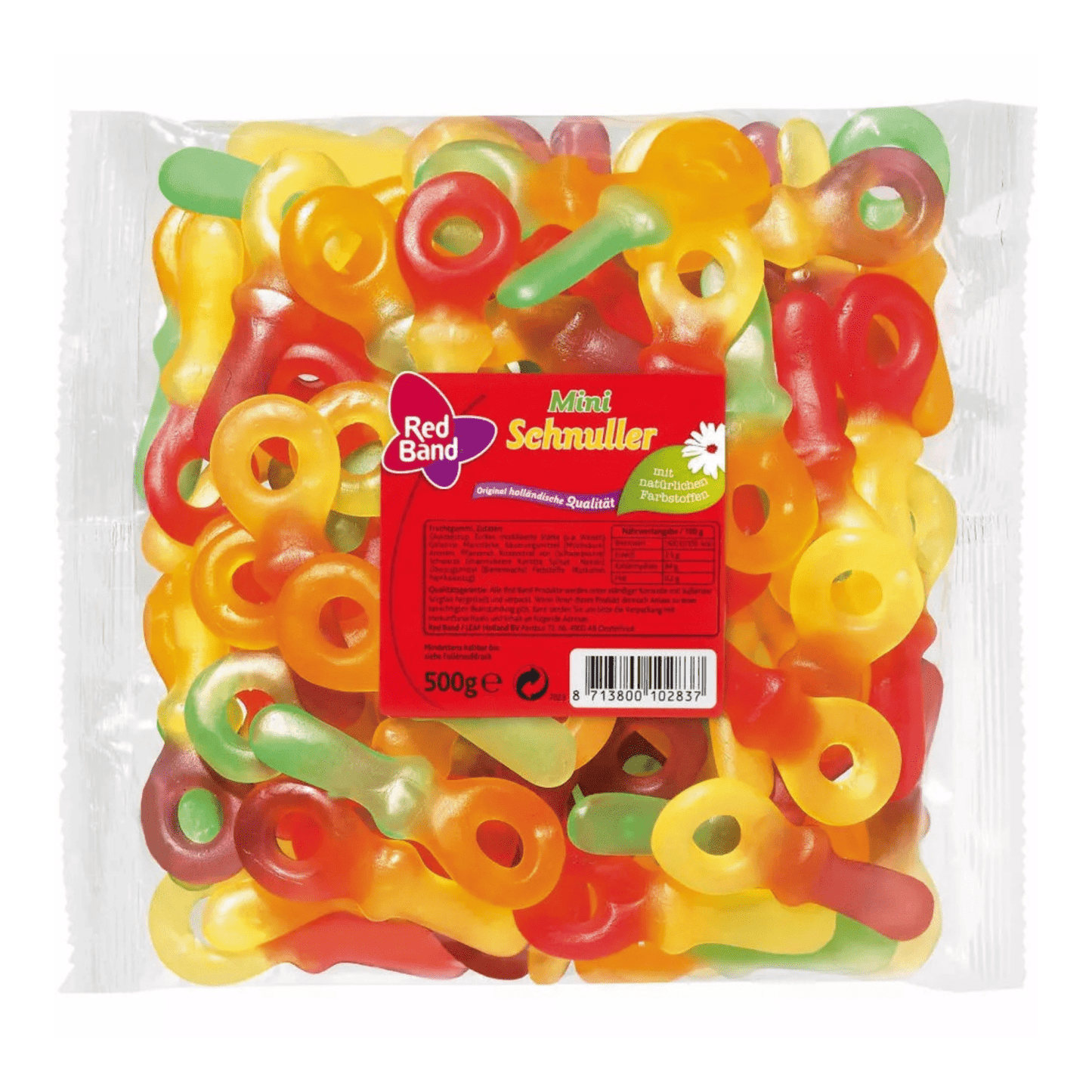 Rotes Band Fruchtgummischnuller (12x 500gr)