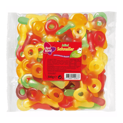 Rotes Band Fruchtgummischnuller (12x 500gr)