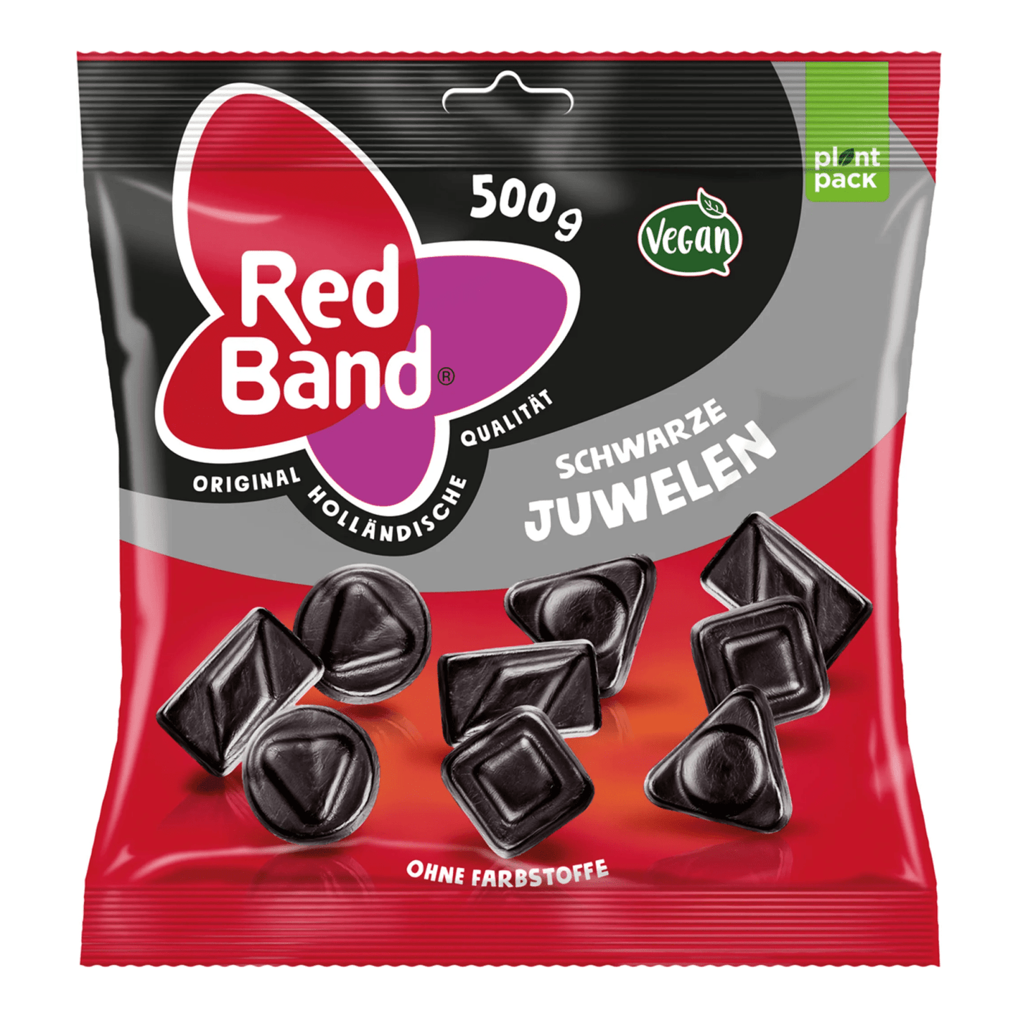Rotes Band, schwarze Juwelen (12x 500gr)