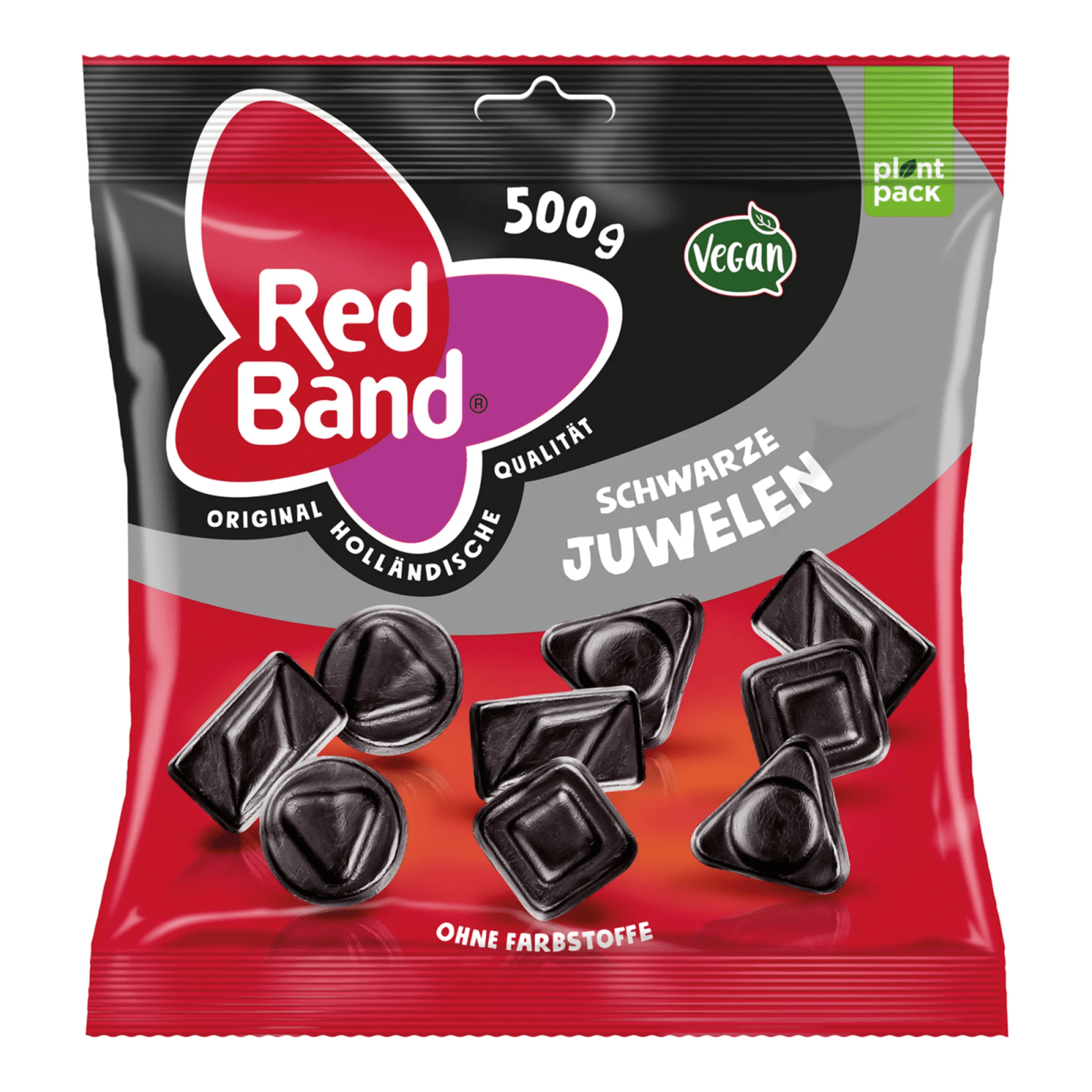 Rotes Band, schwarze Juwelen (12x 500gr)