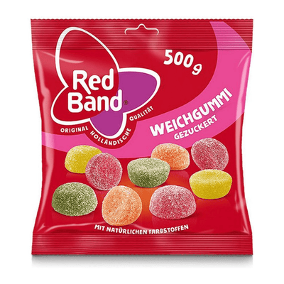 Rotes Band weichgummi zuckert (12x 500gr)