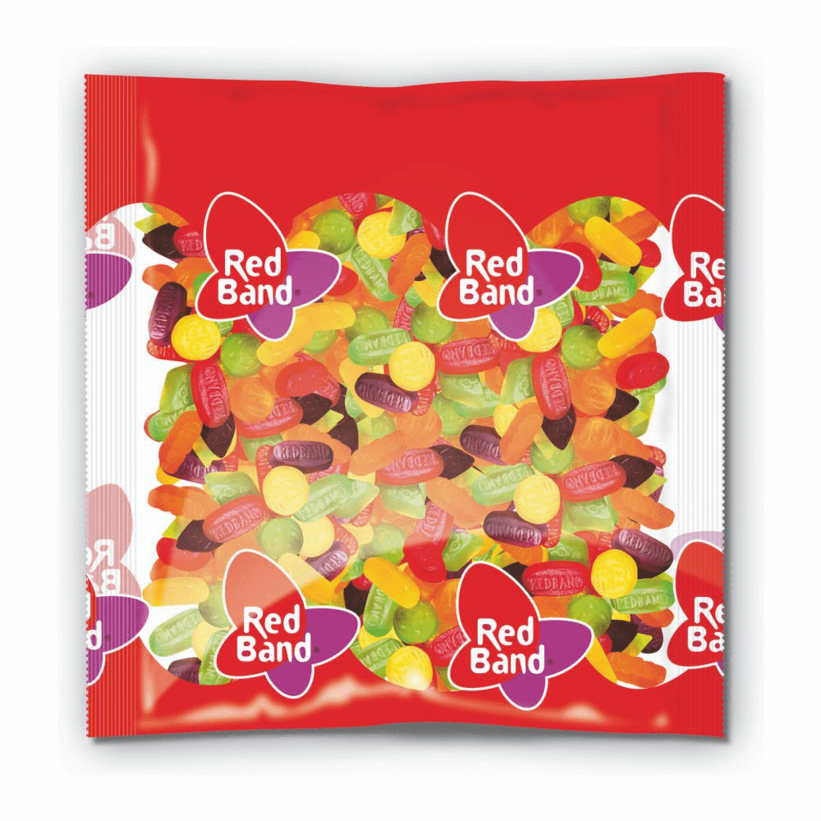 Rotes Weingummi sortiert (6x1kg)