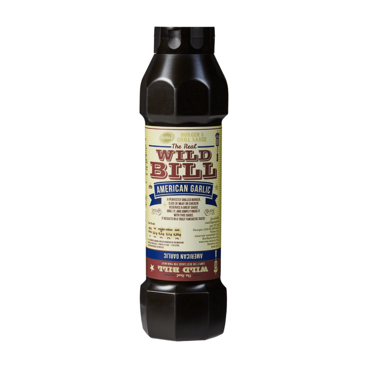 Remia Wild Bill Burger Grillsauce amerikanischer Knoblauch (750ml)