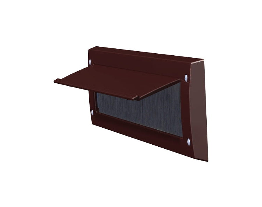 Rizz Letterbox Pinsel mit Ventilbraun