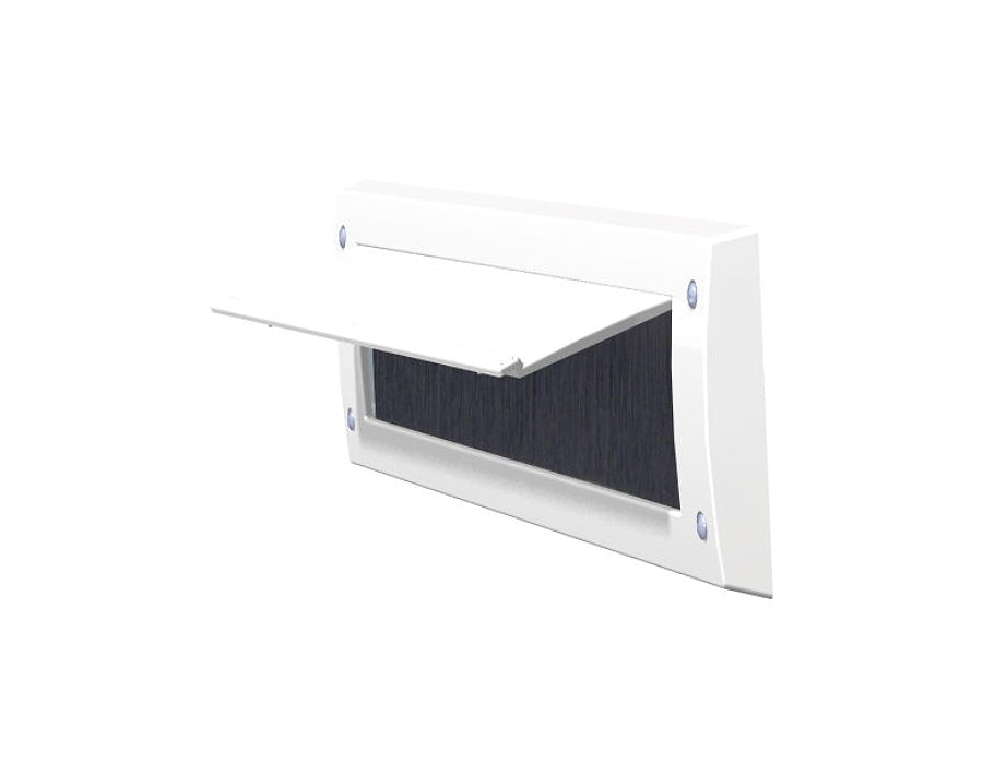 Rizz Letterbox Pinsel mit Ventilweiß