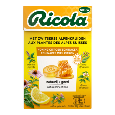 Ricola Honig-Zitrone-Echinacea (20x 50gr)