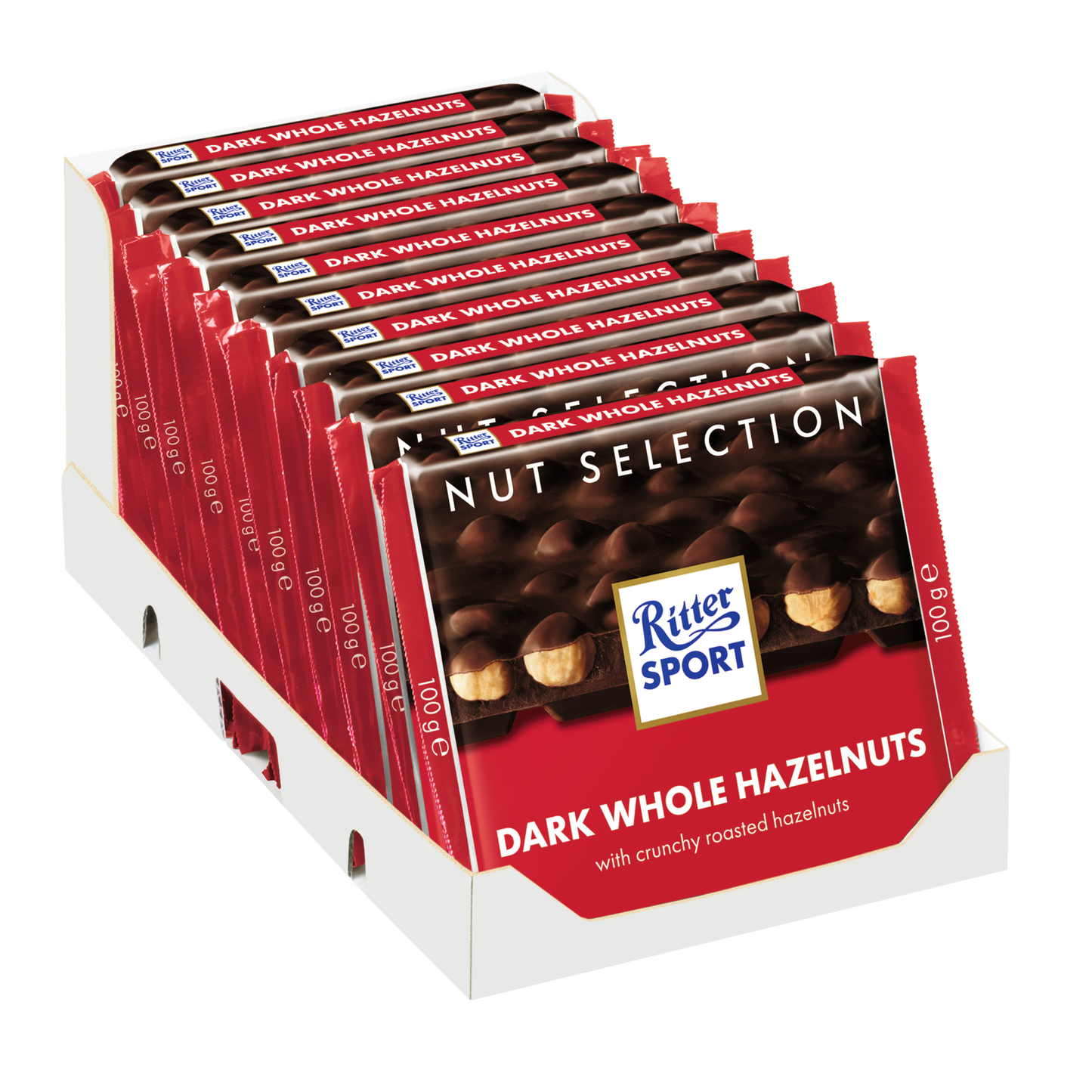 Ritter Sport pure ganze Haselnuss (10x 100gr)