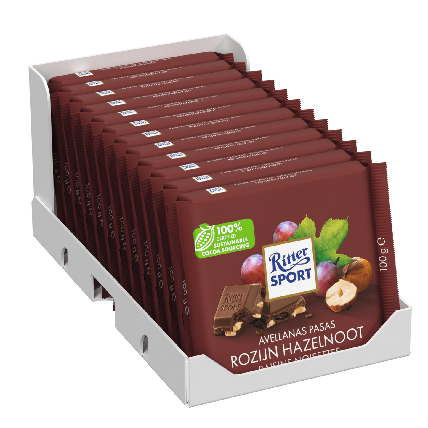 Ritter Sport Rosinen Haselnuss (12x 100gr)