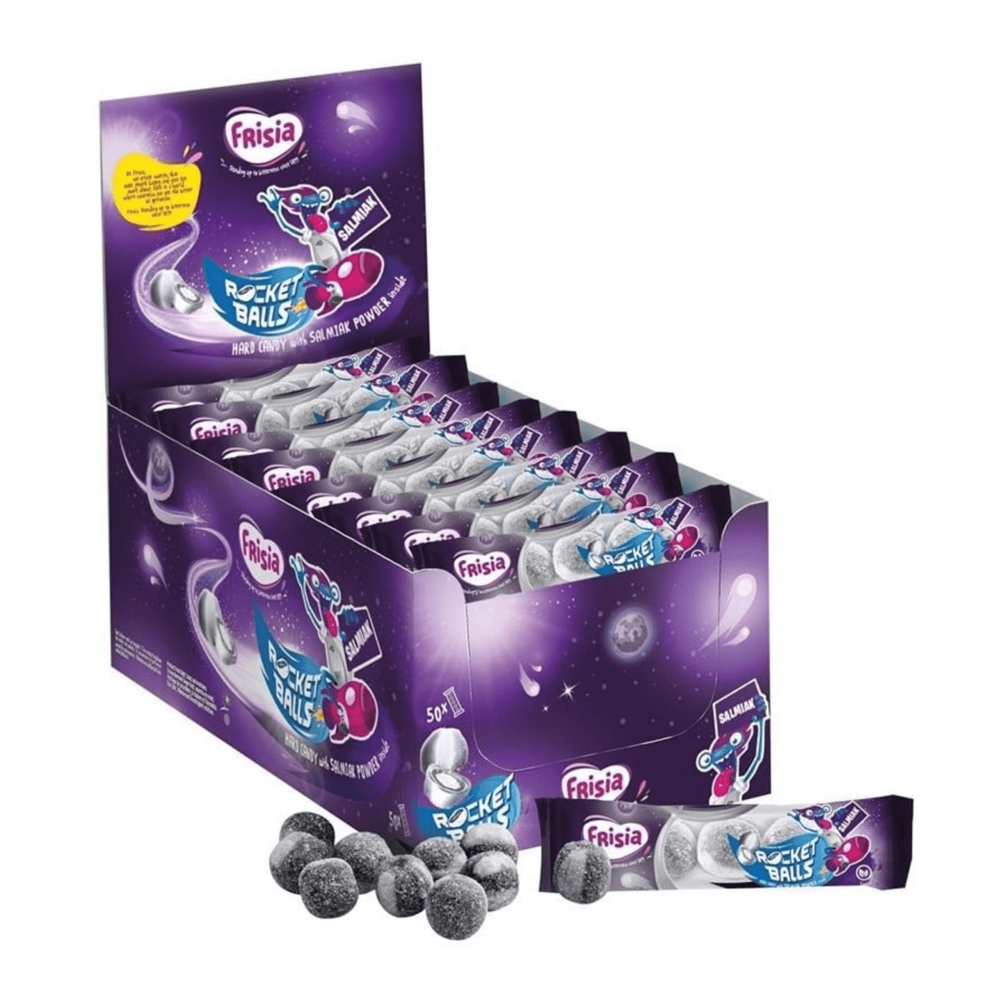 Frisia-Raketenbälle Sal-Ammoniak-Bällchen (50x 5er-Pack)