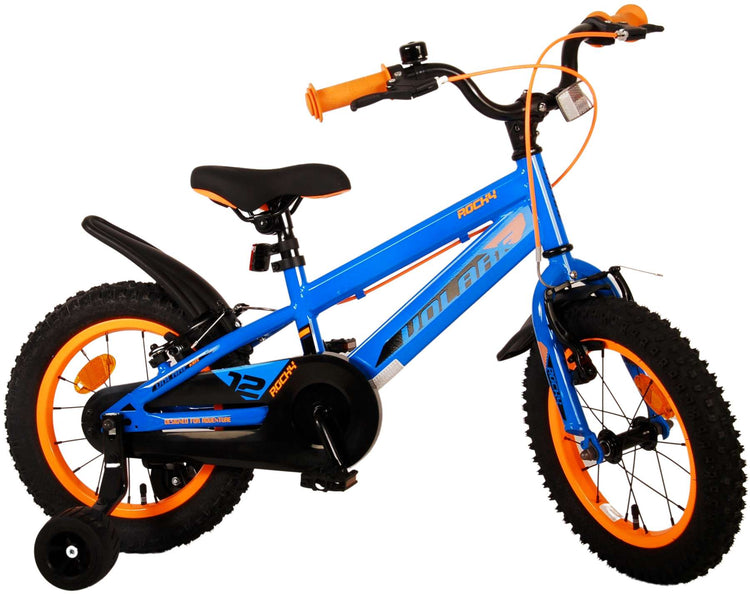 Volare Rocky Children's Bicycle - Jungen - 14 Zoll - Blau - Zwei Handbremsen