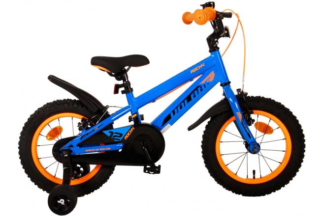 Volare Rocky Children's Bicycle - Jungen - 14 Zoll - Blau - Zwei Handbremsen