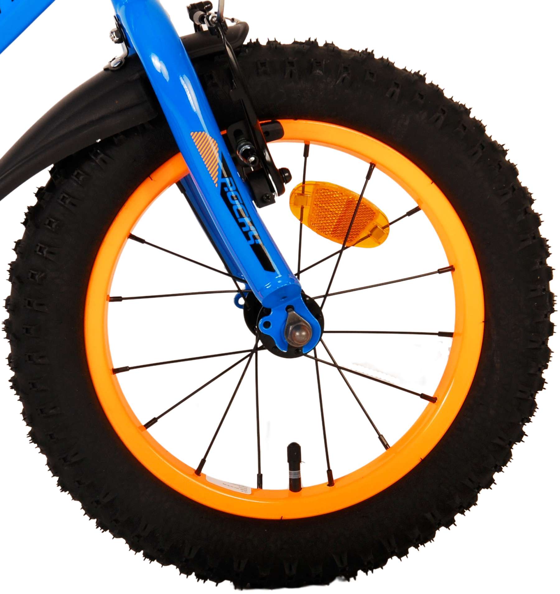 Volare Rocky Children's Bicycle - Jungen - 14 Zoll - Blau - Zwei Handbremsen