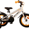 Volare Rocky Children's Bicycle - Jungen - 14 Zoll - Grau - Zwei Handbremsen