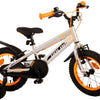Volare Rocky Children's Bicycle - Jungen - 14 Zoll - Grau - Zwei Handbremsen
