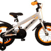 Volare Rocky Children's Bicycle - Jungen - 14 Zoll - Grau - Zwei Handbremsen