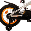 Volare Rocky Children's Bicycle - Jungen - 14 Zoll - Grau - Zwei Handbremsen