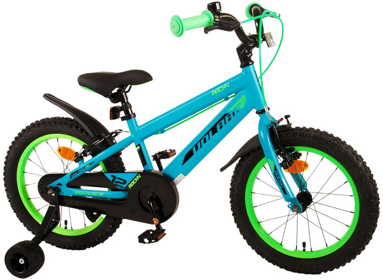 Volare Rocky Children's Bicycle - Jungen - 16 Zoll - Grün - Zwei Handbremsen