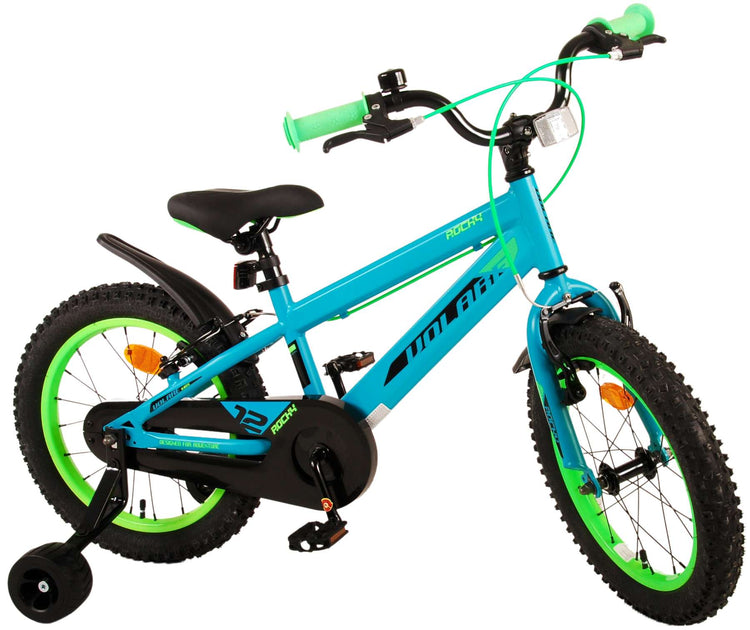 Volare Rocky Children's Bicycle - Jungen - 16 Zoll - Grün - Zwei Handbremsen