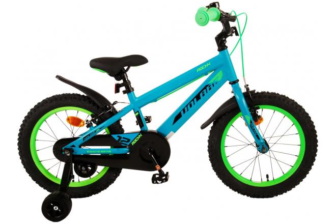 Volare Rocky Children's Bicycle - Jungen - 16 Zoll - Grün - Zwei Handbremsen