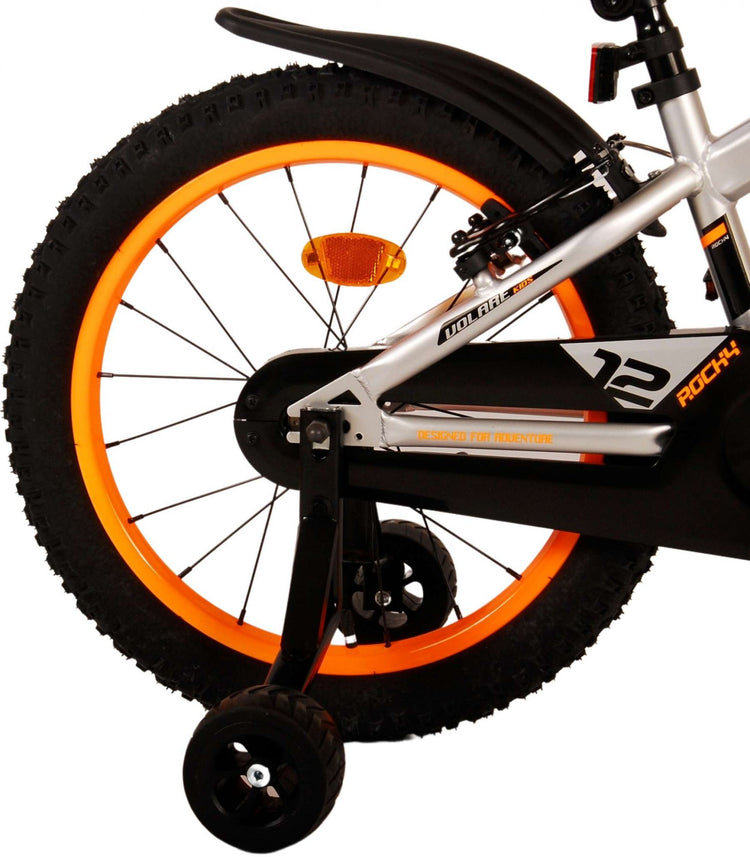 Volare Rocky Children's Bike Boys 18 Zoll grau zwei Handbremsen