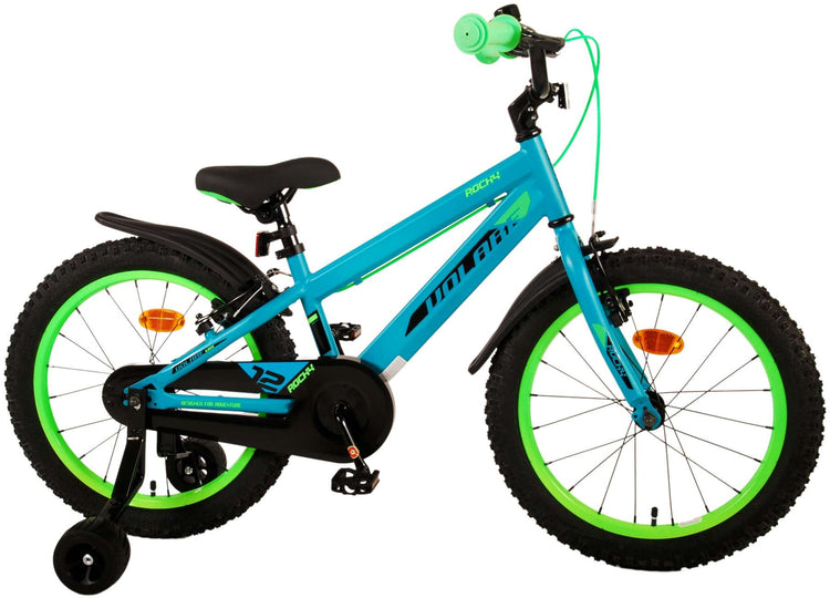 Volare Rocky Children's Bike Boys 18 Zoll grüne zwei Handbremsen