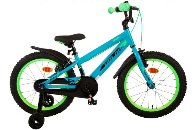 Volare Rocky Children's Bike Boys 18 Zoll grüne zwei Handbremsen