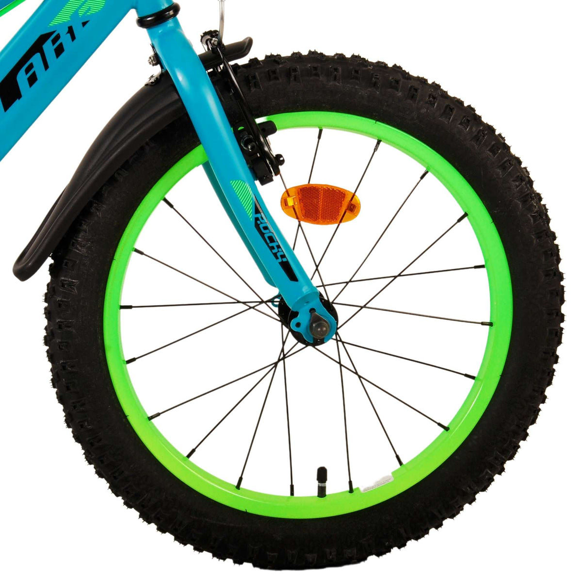 Volare Rocky Children's Bike Boys 18 Zoll grüne zwei Handbremsen